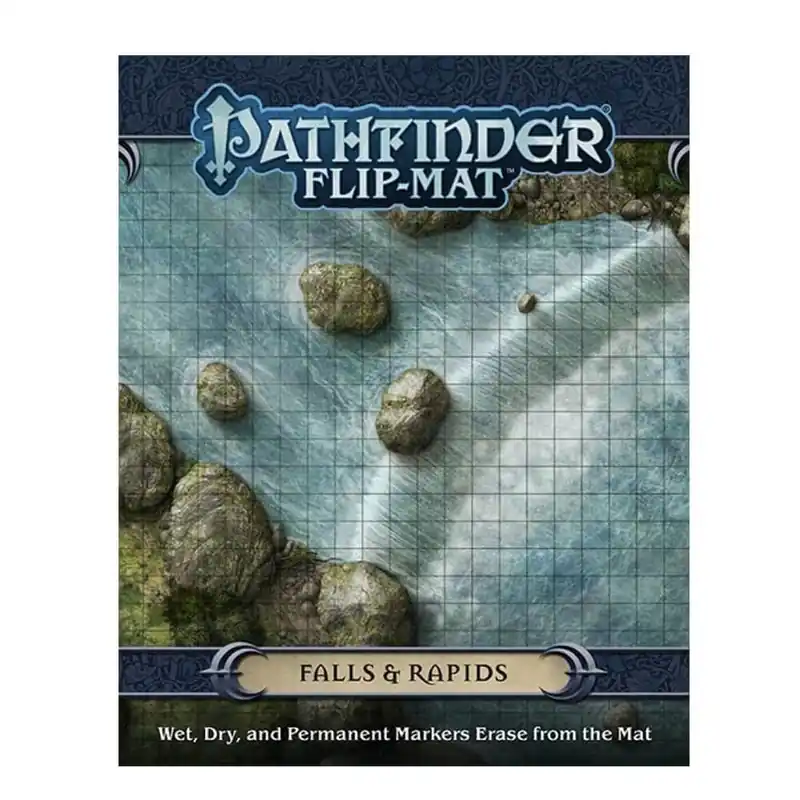 Väl omtyckt | Tillbehör Flip Mat Clasics Falls & Rapids RPG -spel