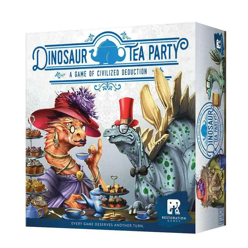 Dinosaur Tea Party Strategy Game - Snabb leverans