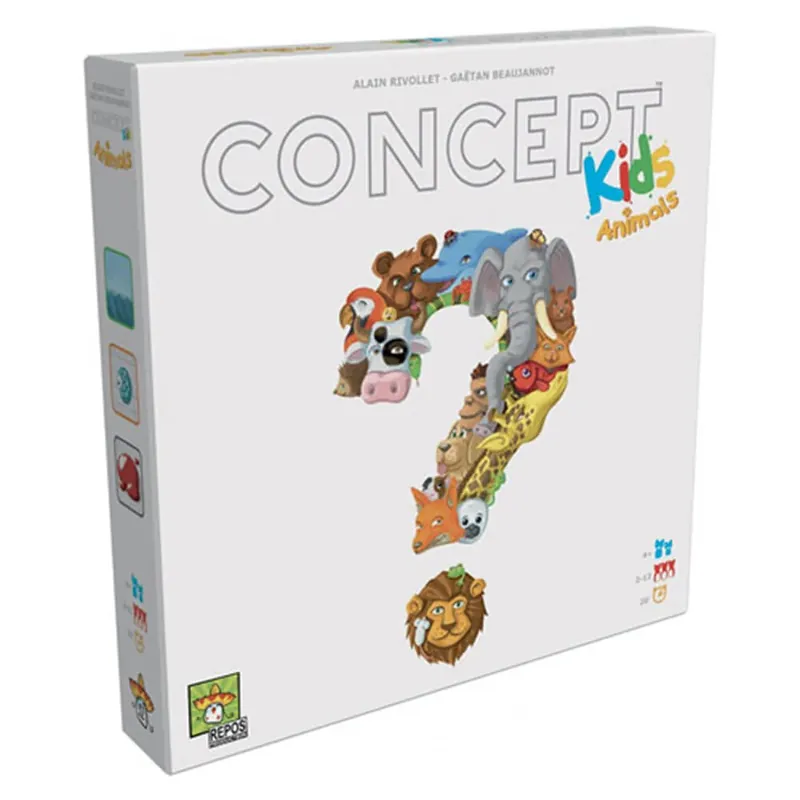 Skaffa nu | Koncept Kids Animals Board Game
