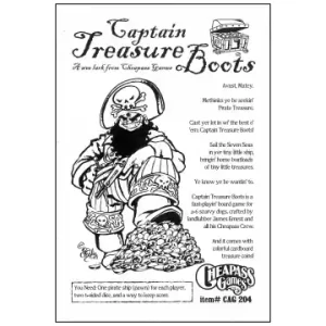 Precis inkommet - Captain Treasure Boots