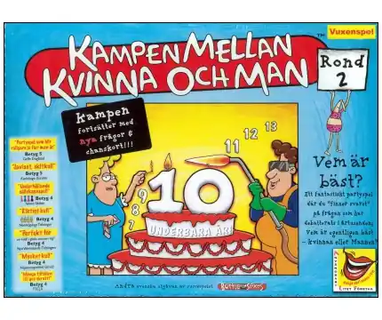 Kampen mellan kvinna och man, rond 2 - Bra pris just nu