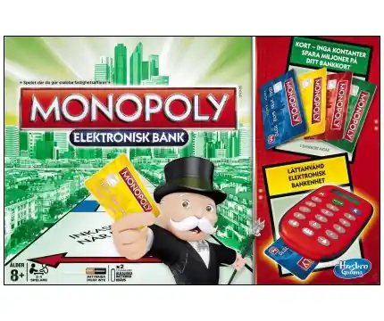 Professionell kvalitet | Monopoly Elektronisk Bank