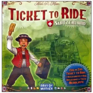 Köp nu - Ticket To Ride Switzerland Expansion