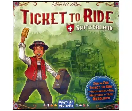 Köp nu - Ticket To Ride Switzerland Expansion