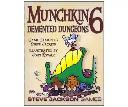 Munchkin 6 Demented Dungeons (Exp.) - Fabrikspris