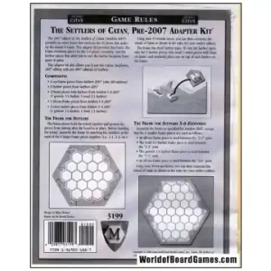 Settlers of Catan - Pre 2007 Adapter kit - Så länge lagret räcker