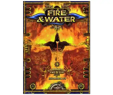 Prissänkt | Dungeon Twister - Fire & Water - exp 3