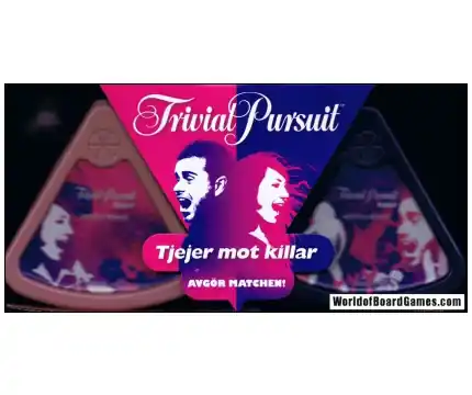 Bästa pris - Trivial Pursuit Tjejer mot Killar