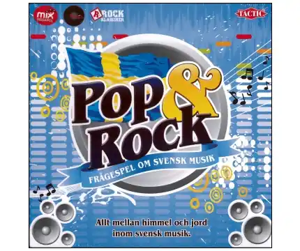Pop och Rock - Frågespelet om svensk musik - Specialpris