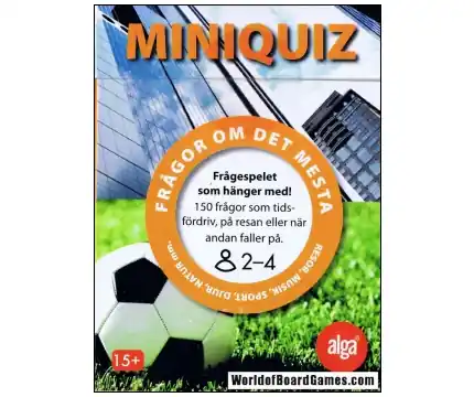Miniquiz Frågor om det mesta | Riktigt fynd