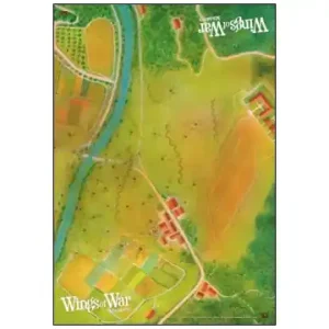 Wings of War Game mat - East - Snabb leverans