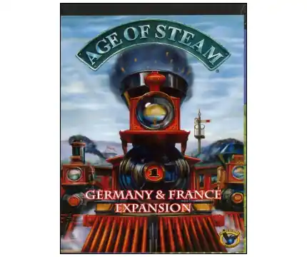Få kvar i lager - Age of Steam Expansion Germany and France (Exp.)