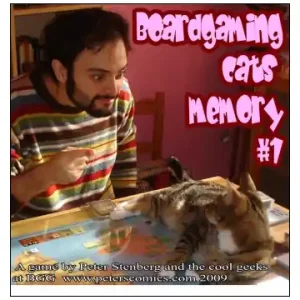 Boardgaming cats memory - Specialpris