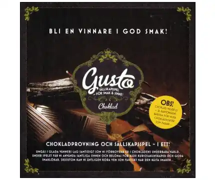 Gusto - sällskapsspel för smak och sinne - Kanonpris