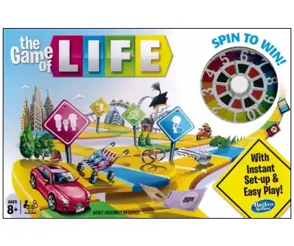 The Game of Life (Hasbro med snurrhjul) (ENG) - Kanonpris