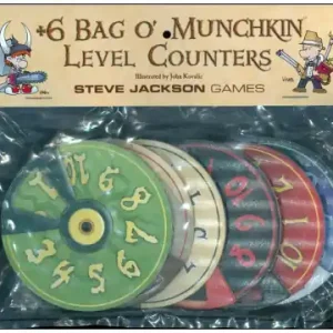 Munchkin Bag o Munchkins - Level Counters (6 st) - Premiumkvalitet