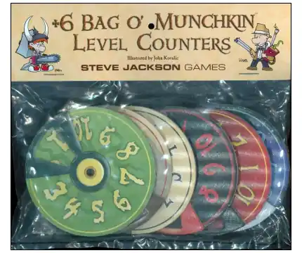 Munchkin Bag o Munchkins - Level Counters (6 st) - Premiumkvalitet