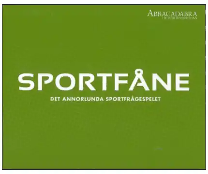 Sportfåne - Nyhet i sortimentet