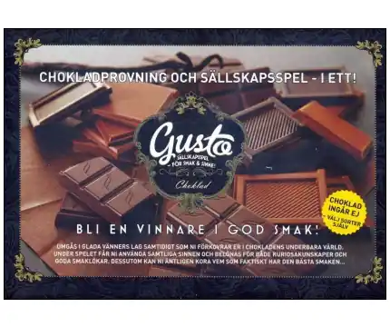 Enkel retur - Gusto - Choklad