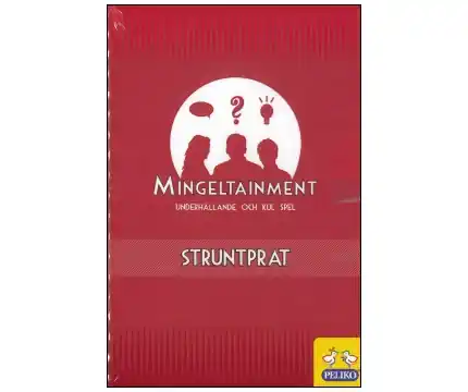 Beställ online | Mingeltainment Struntprat