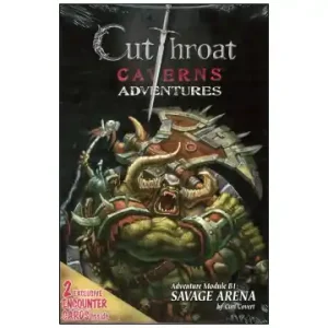 Cutthroat Caverns Adventures B1 - Savage Arena / B2 - Errand of Evil (Exp.) | Rekommenderas