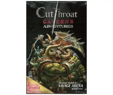 Cutthroat Caverns Adventures B1 - Savage Arena / B2 - Errand of Evil (Exp.) | Rekommenderas