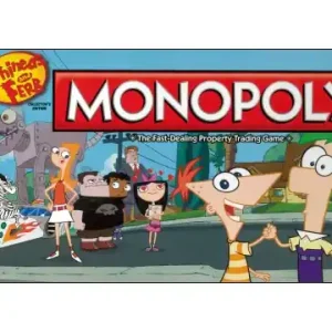Direkt från tillverkaren | Monopoly Phineas and Ferb