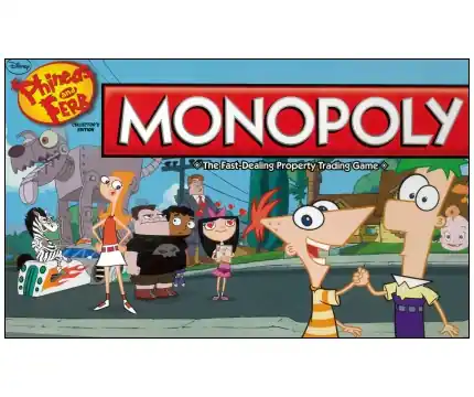 Direkt från tillverkaren | Monopoly Phineas and Ferb