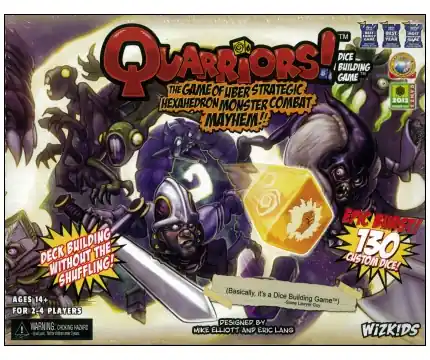 Slutrea | Quarriors! Dice-Building Game Set-up Box (2nd edition)
