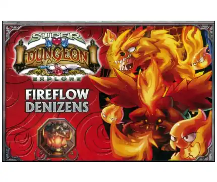 Super Dungeon Explore Fireflow Denizens (Exp.) | Nyhet i sortimentet