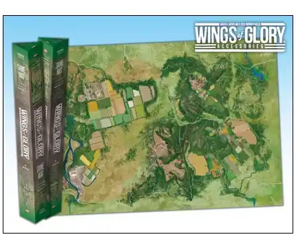 Wings of Glory Game mat - Countryside (Exp.) | Extra bra pris