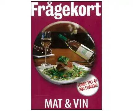 Frågekort Mat & Vin | Kan beställas online