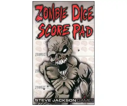 Enkel retur - Zombie Dice Score Pad (Exp.)