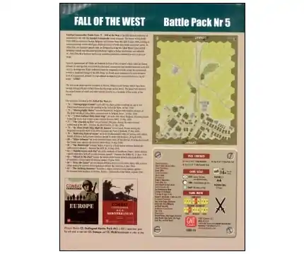 Combat Commander Battle Pack 5 - Fall of the West (Exp.) - Dagens erbjudande