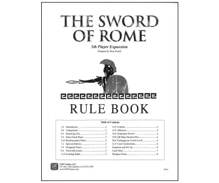 Sword of Rome 5th Player Expansion (Exp.) | Bara denna vecka