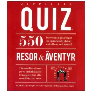 Specialerbjudande - Jippijaja Quiz Resor och Äventyr