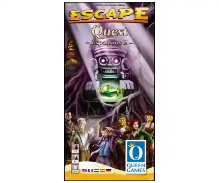 Escape The Curse of the Temple - Quest, Expansion 2 (ENG) (Exp.) - Ny lansering