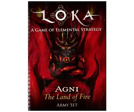 LOKA A Game of Elemental Strategy - Agni, The Land of Fire (Exp.) - Enkel retur
