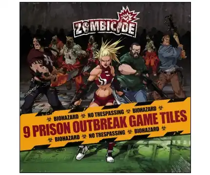 Zombicide Season 2 Prison Outbreak Game Tiles (Exp.) | Handla nu