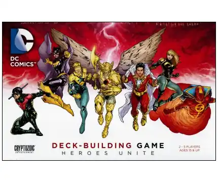 Nyhet | DC Comics Deck-Building Game Heroes Unite