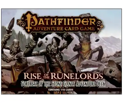Beställ direkt - Pathfinder Adventure Card Game Rise of the Runelords - Fortress of the Stone Giants Adventure Deck (Exp.)