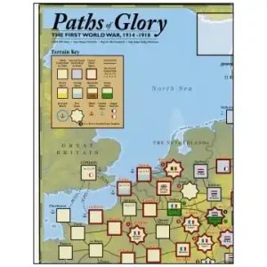 Deal | Paths of Glory - Mounted Mapboard (Exp.)