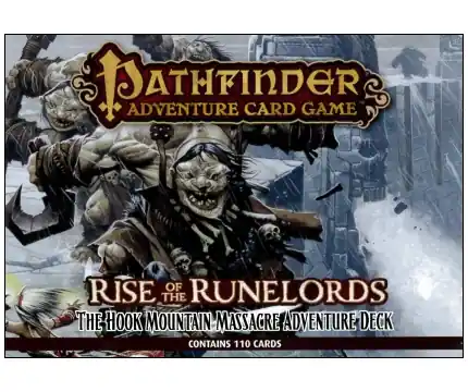 Pathfinder Adventure Card Game Rise of the Runelords - The Hook Mountain Massacre Adventure Deck (Exp.) - Bra pris