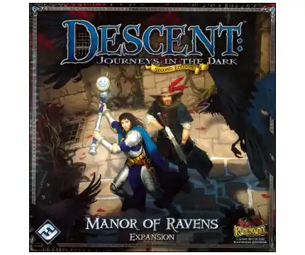 Riktigt fynd - Descent Journeys in the Dark (Second Edition) - Manor of Ravens (Exp.)