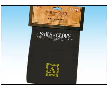 Fabrikspris | Sails of Glory Damage Counter Bags (Exp.)