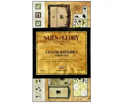 Sails of Glory Coastal Batteries - Terrain Pack (Exp.) | Sista dagarna