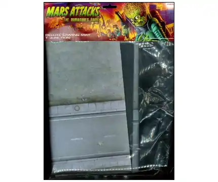 Nyligen tillagt - Mars Attacks Deluxe Gaming Mat T-Junction (Exp.)