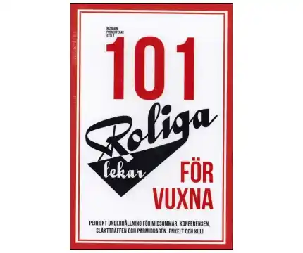 Få kvar i lager - 101 Roliga Lekar för Vuxna