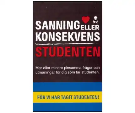 Sanning eller Konsekvens - Studenten | Spara nu