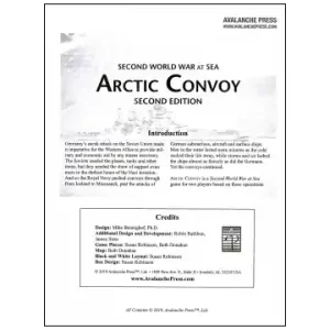 Second World War at Sea Arctic Convoy (OBS utan kartong) | Klar att skickas